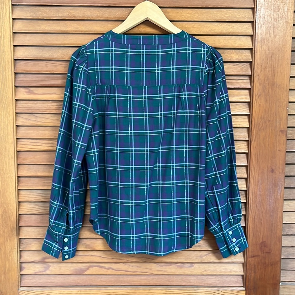 Roller Rabbit Plaid Top - Picture 6 of 8
